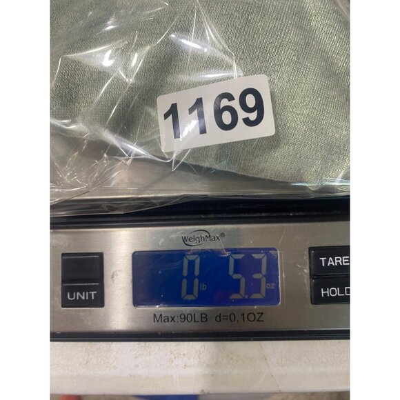 Simply Noelle Womens S/M Light Green Knotted Long Sleeve Top W/Pearl Buttons - Picture 7 of 7